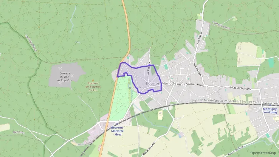 Maison 63 m² quatre pièces à vendre à Bourron-Marlotte Maison 63 m² quatre pièces à vendre à Bourron-Marlotte