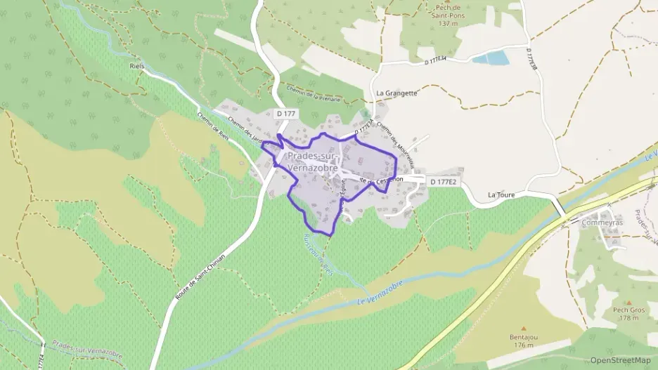 Maison 134 m² quatre pièces à vendre à Prades-sur-Vernazobre