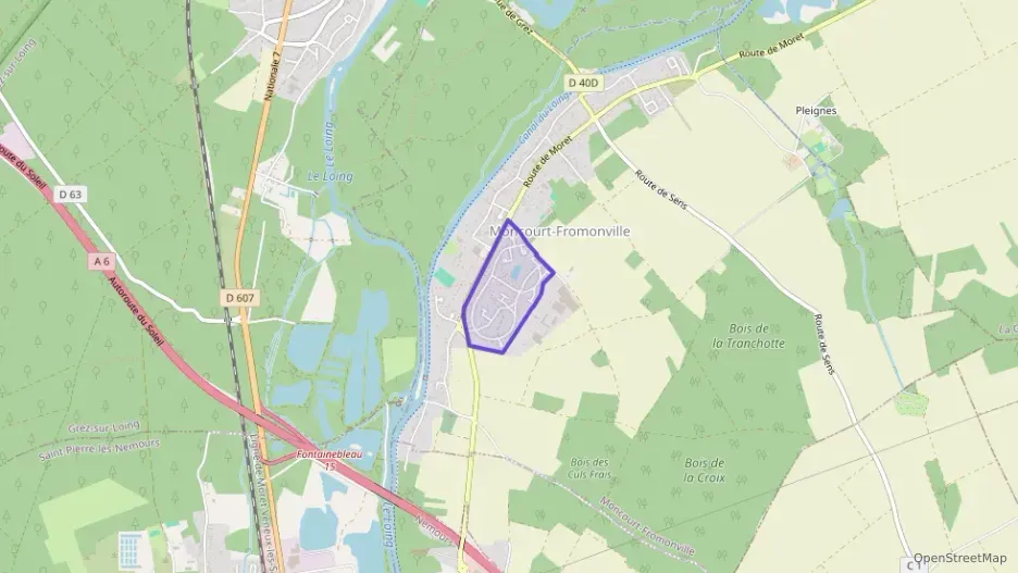 Maison 85 m² quatre pièces à vendre à Montcourt-Fromonville Maison 85 m² quatre pièces à vendre à Montcourt-Fromonville