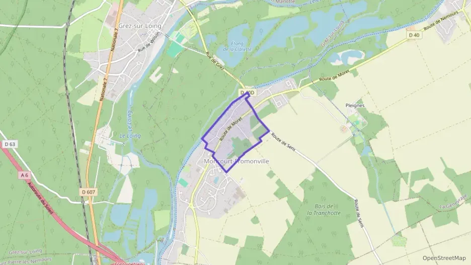 Maison 66 m² cinq pièces à vendre à Montcourt-Fromonville