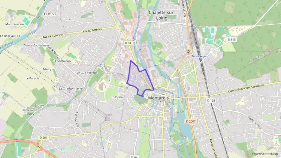 Maison 45 m² trois pièces à vendre à Montargis