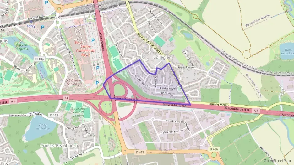 Maison 83 m² cinq pièces à vendre à Collégien