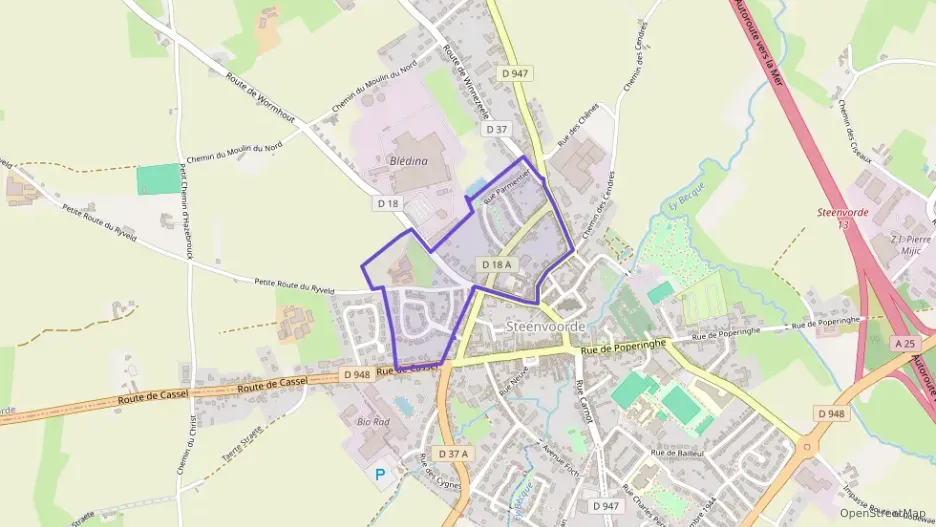 Maison 57 m² trois pièces à vendre à Steenvoorde