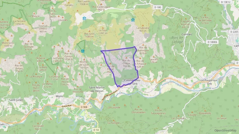 Maison 73 m² trois pièces à vendre à Colombières-sur-Orb
