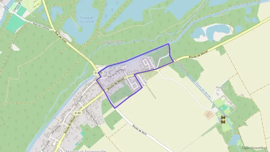 Maison 64 m² trois pièces à vendre à Montcourt-Fromonville