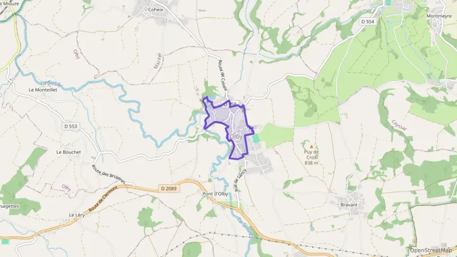 Maison 91 m² trois pièces à vendre à Olby