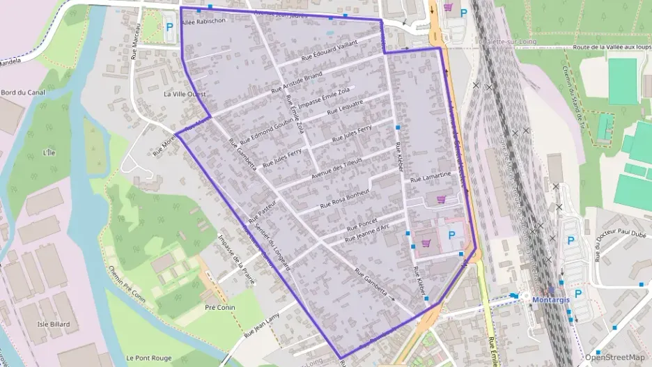 Maison 83 m² quatre pièces à vendre à Châlette-sur-Loing