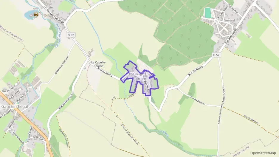 Maison 53 m² deux pieces à vendre à Fresnicourt-le-Dolmen