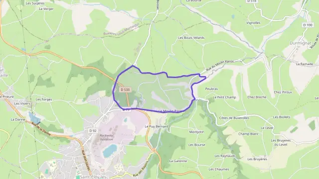 Maison 54 m² trois pièces à vendre à Saint-Éloy-les-Mines