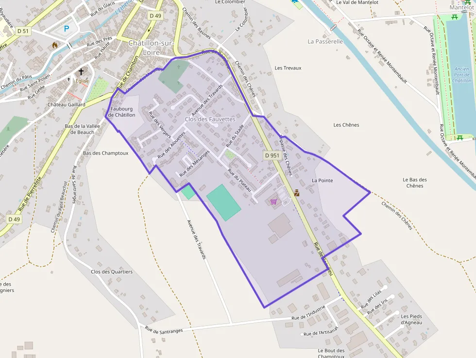 Maison 74 m² quatre pièces à vendre à Châtillon-sur-Loire