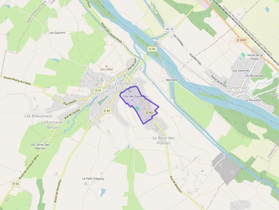 Maison 74 m² quatre pièces à vendre à Châtillon-sur-Loire