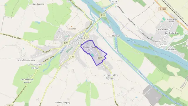 Maison 74 m² quatre pièces à vendre à Châtillon-sur-Loire