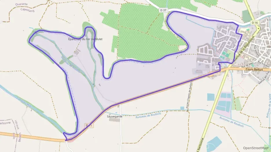 Maison 70 m² trois pièces à vendre à Capestang