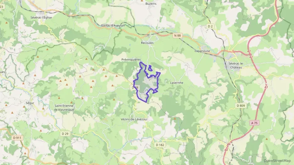 Maison 88 m² quatre pièces à vendre à Sévérac d`Aveyron Maison 88 m² quatre pièces à vendre à Sévérac d`Aveyron