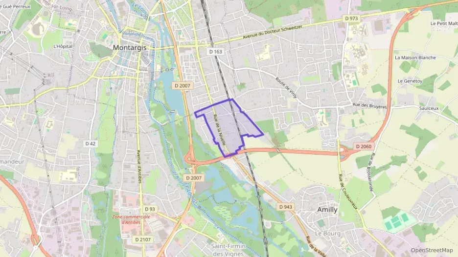 Maison 79 m² trois pièces à vendre à Amilly