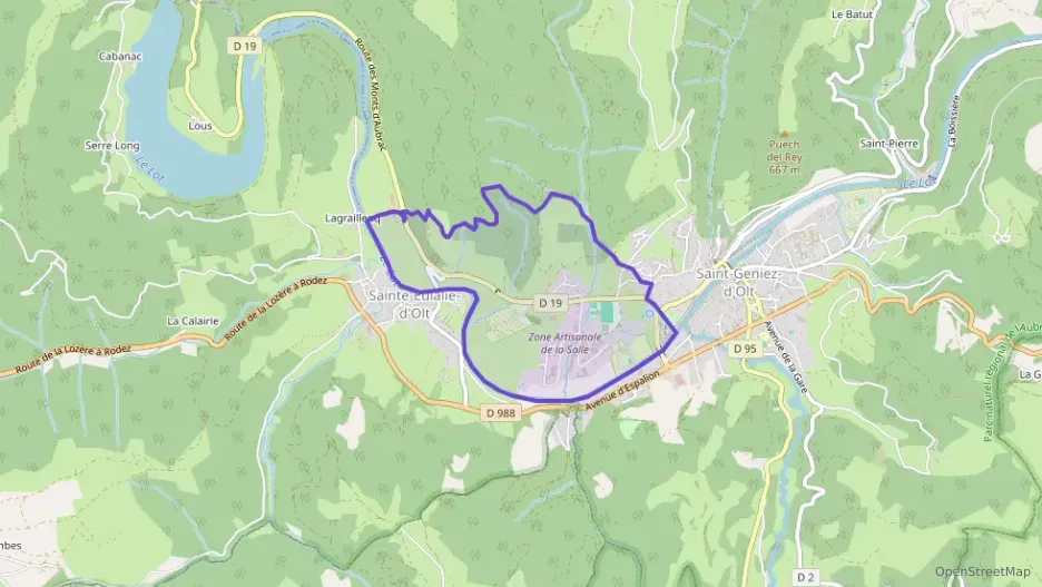 Maison 106 m² quatre pièces à vendre à Saint Geniez d`Olt et d`Aubrac