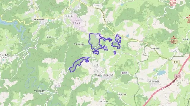 Maison 96 m² quatre pièces à vendre à Chapdes-Beaufort