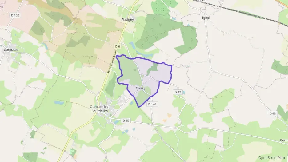 Maison 60 m² trois pièces à vendre à Croisy Maison 60 m² trois pièces à vendre à Croisy