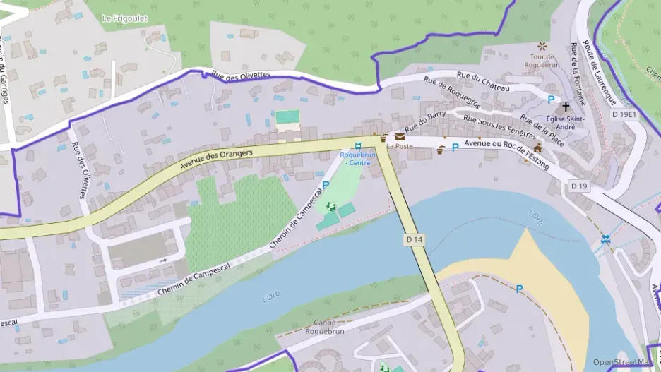 Maison 100 m² six pièces à vendre à Roquebrun Maison 100 m² six pièces à vendre à Roquebrun