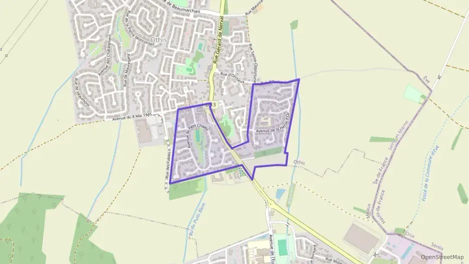 Maison 89 m² quatre pièces à vendre à Othis