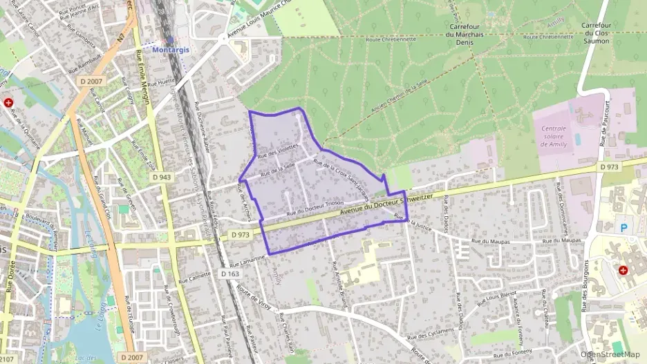 Maison 70 m² trois pièces à vendre à Amilly