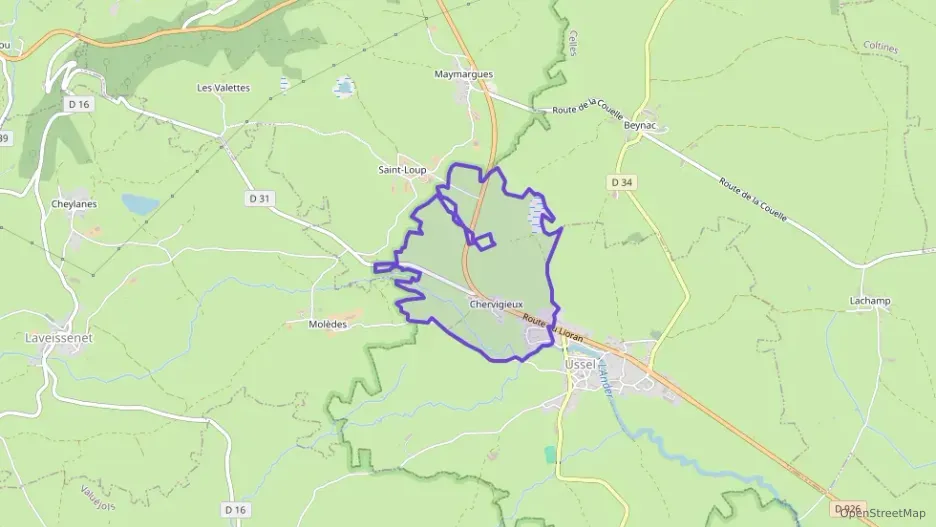 Maison 105 m² cinq pièces à vendre à Ussel Maison 105 m² cinq pièces à vendre à Ussel