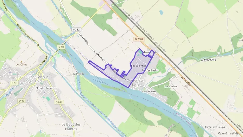 Maison 77 m² cinq pièces à vendre à Ousson-sur-Loire Maison 77 m² cinq pièces à vendre à Ousson-sur-Loire