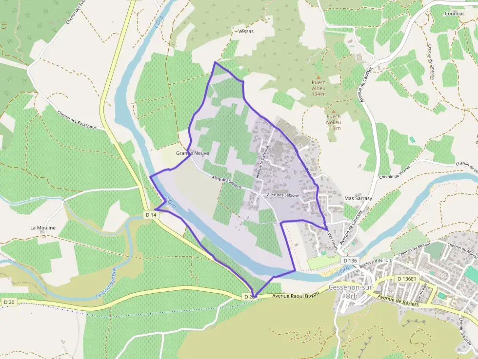 Maison 115 m² quatre pièces à vendre à Cessenon-sur-Orb