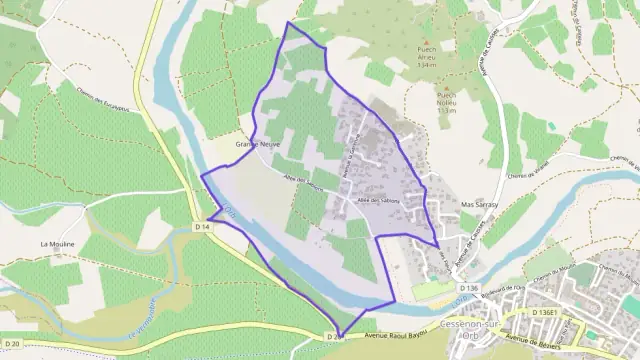 Maison 115 m² quatre pièces à vendre à Cessenon-sur-Orb