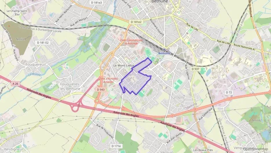 Maison 83 m² cinq pièces à vendre à Béthune