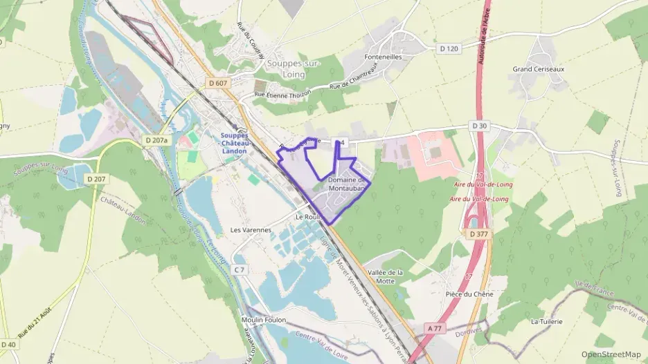 Maison 79 m² quatre pièces à vendre à Souppes-sur-Loing Maison 79 m² quatre pièces à vendre à Souppes-sur-Loing