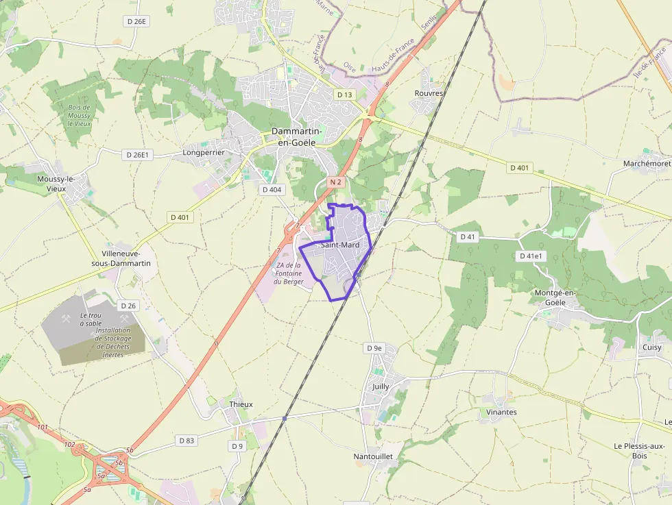 Maison 74 m² trois pièces à vendre à Saint-Mard