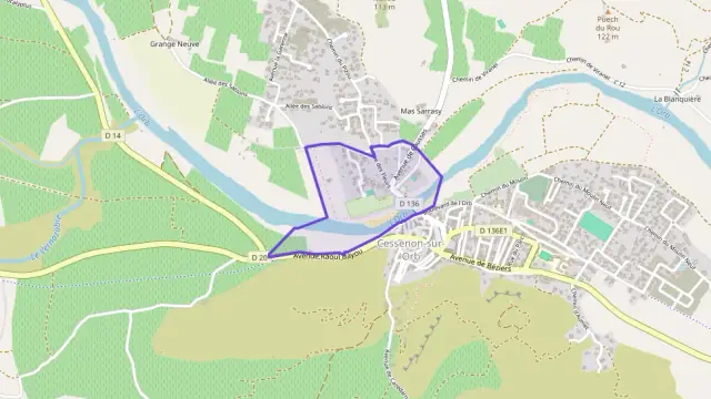 Maison 70 m² quatre pièces à vendre à Cessenon-sur-Orb