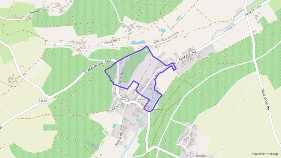 Maison 90 m² quatre pièces à vendre à Sury-en-Vaux