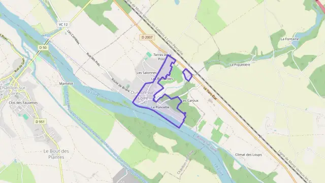 Maison 86 m² quatre pièces à vendre à Ousson-sur-Loire