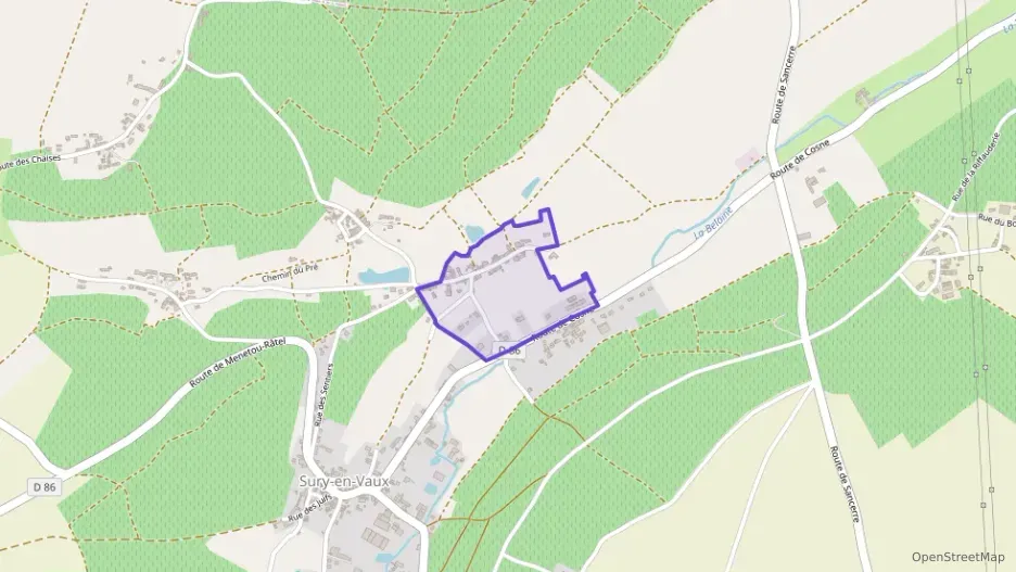 Maison 50 m² trois pièces à vendre à Sury-en-Vaux Maison 50 m² trois pièces à vendre à Sury-en-Vaux