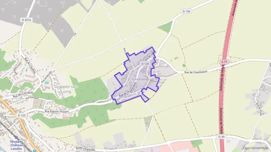 Maison 123 m² cinq pièces à vendre à Souppes-sur-Loing