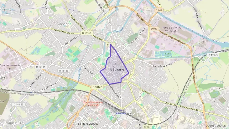 Maison 54 m² trois pièces à vendre à Béthune