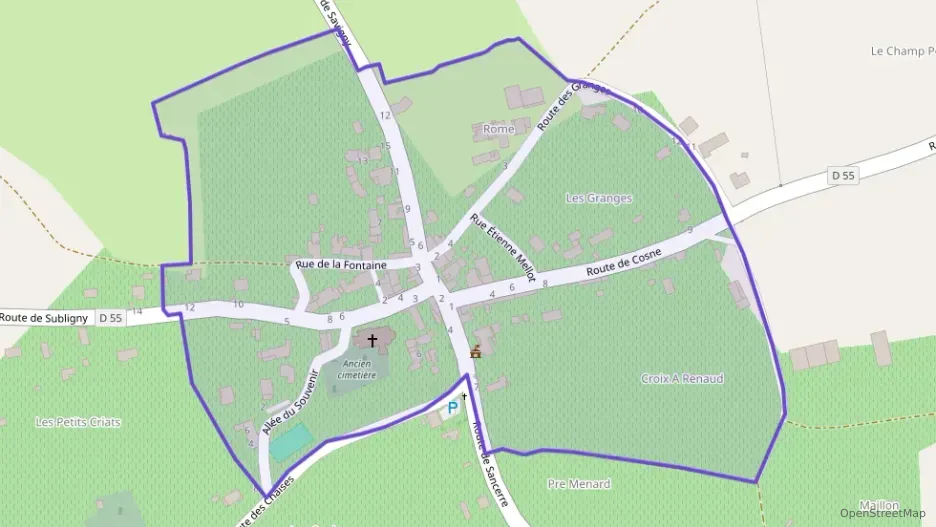 Maison 44 m² trois pièces à vendre à Sainte-Gemme-en-Sancerrois