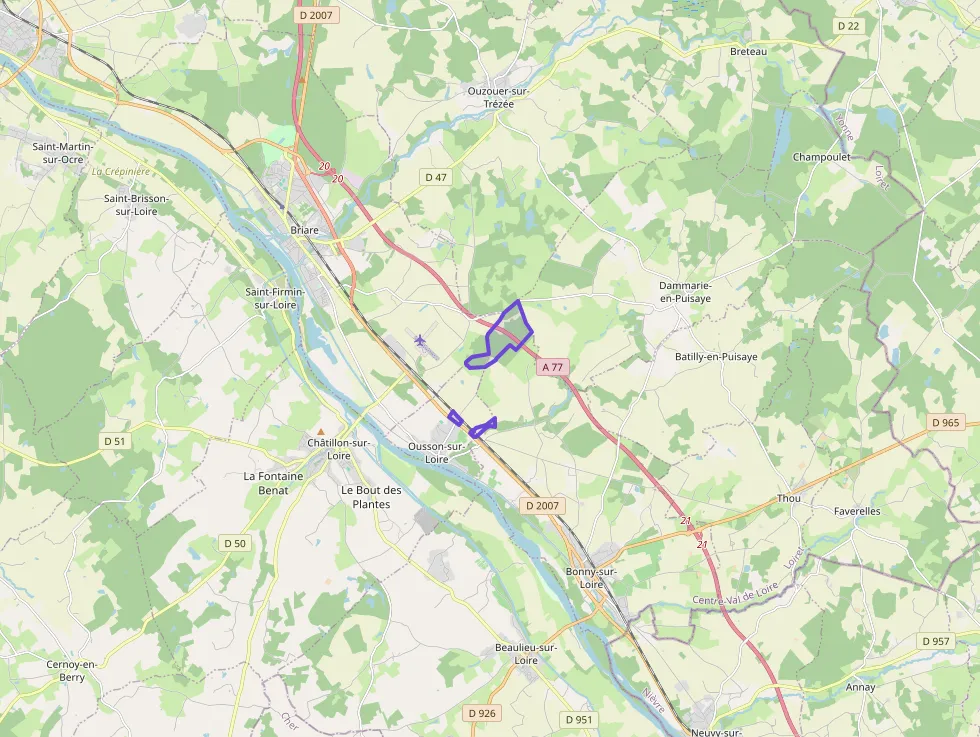 Maison 75 m² trois pièces à vendre à Ousson-sur-Loire