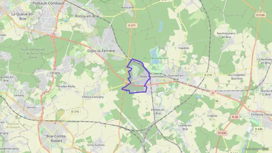 Maison 105 m² cinq pièces à vendre à Gretz-Armainvilliers