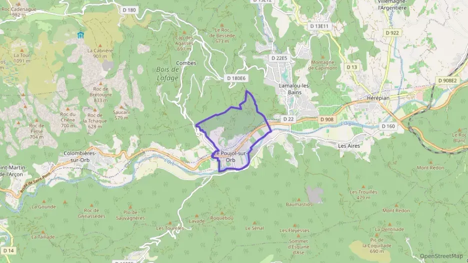 Maison 76 m² quatre pièces à vendre à Le Poujol-sur-Orb