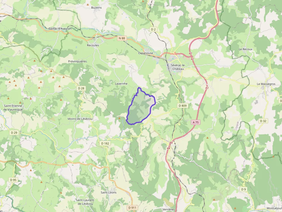 Maison 140 m² trois pièces à vendre à Sévérac d`Aveyron