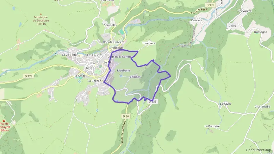 Maison 84 m² quatre pièces à vendre à Besse-et-Saint-Anastaise