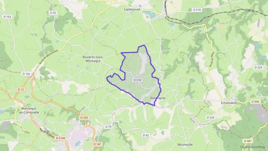 Maison 172 m² six pièces à vendre à Durmignat Maison 172 m² six pièces à vendre à Durmignat