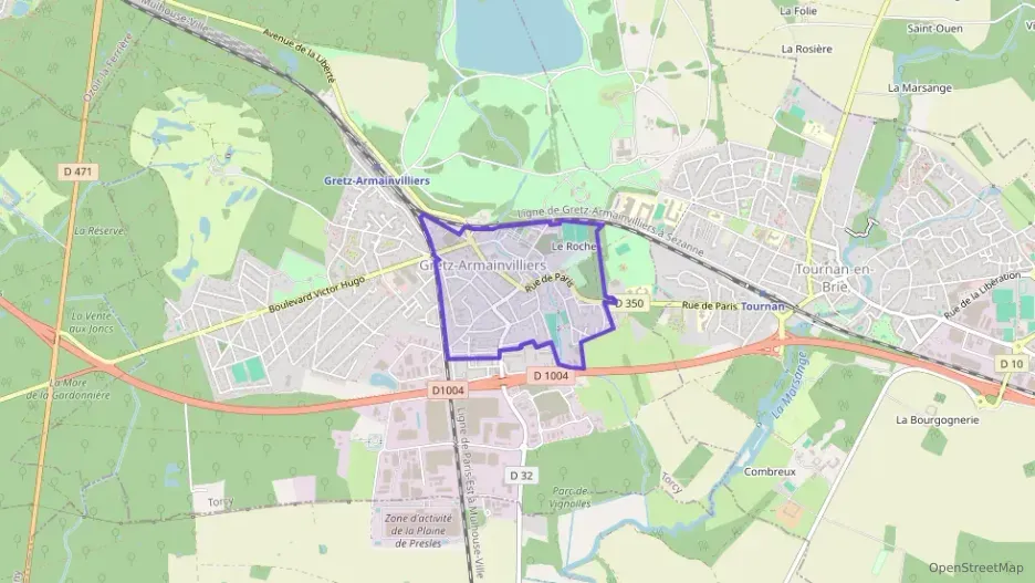 Maison 98 m² quatre pièces à vendre à Gretz-Armainvilliers