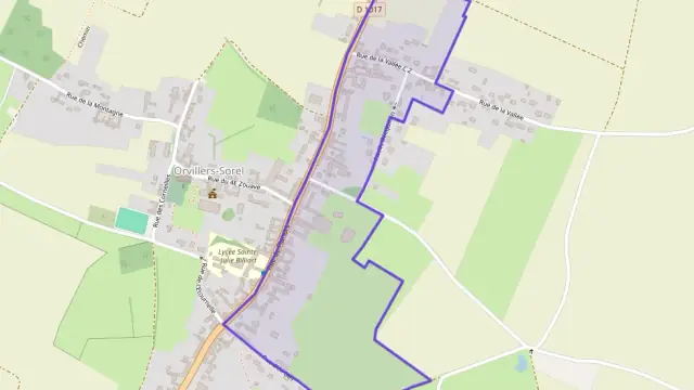 Maison 70 m² trois pièces à vendre à Orvillers-Sorel