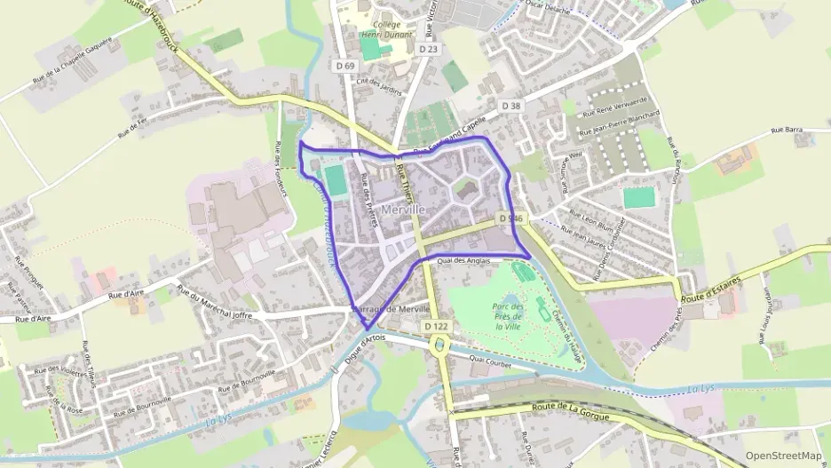 Maison 88 m² quatre pièces à vendre à Merville Maison 88 m² quatre pièces à vendre à Merville