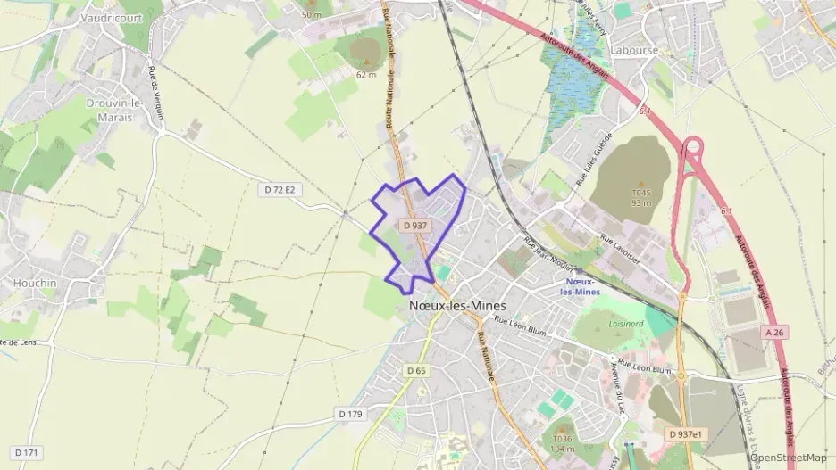 Maison 83 m² cinq pièces à vendre à Nœux-les-Mines