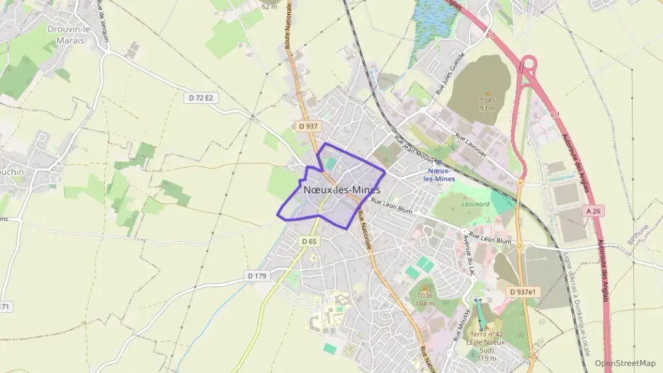 Maison 136 m² sept pièces à vendre à Nœux-les-Mines